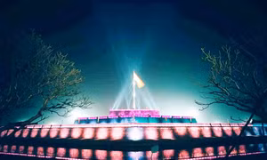 Kỳ đài Huế đẹp ngỡ ngàng chờ đón Tết Mậu Tuất 2018