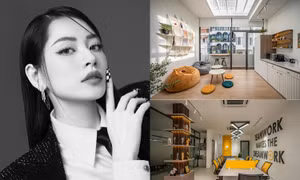 Vừa từ Mỹ về, Chi Pu khoe văn phòng mới tiền tỷ, diện trang phục đậm khí chất nữ tổng tài