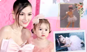 Con gái Thu Thủy: Vừa đáng yêu lại tinh nghịch, giống hệt mẹ hồi sinh hoạt ở nhà thiếu nhi