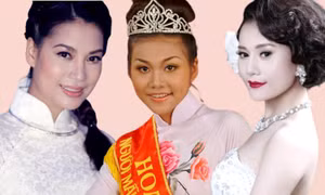Nhan sắc các diễn viên thời đi thi sắc đẹp: Phương Oanh khác lạ, Thanh Hằng ấn tượng
