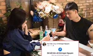 Cô gái xinh xắn mới được Hoài Lâm đặt chế độ kết hôn trên facebook là ai?