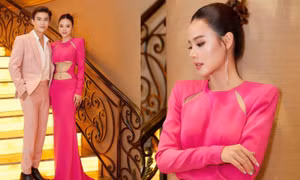 Midu phá cách diện váy cắt xẻ táo bạo, sánh đôi bên trai đẹp được fan "đẩy thuyền"