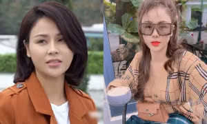 Lương Thu Trang (Mặt Nạ Gương) khoe vẻ ngoài khác lạ đến nỗi "em trai" cũng không nhận ra