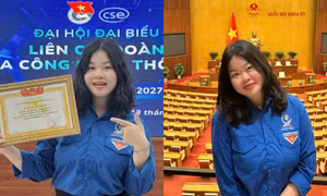 Nữ sinh Hải Phòng hết mình với công tác Đoàn - Hội