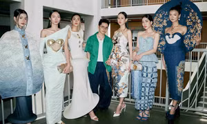 Tân thủ khoa ngành thời trang đưa nghệ thuật Làng gốm vào bộ sưu tập Lộc Tứ Bình
