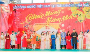 Cựu Du học sinh tại Nhật mang không khí Tết Ất Tỵ đến với cộng đồng người Việt tại Yamanashi