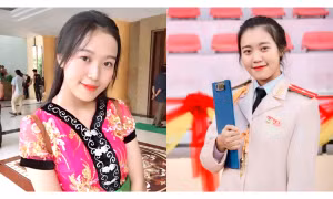 Ngắm nhìn 'bông hồng' Ngọc Linh - Nữ sinh dân tộc Nùng của Học viện Cảnh sát Nhân dân
