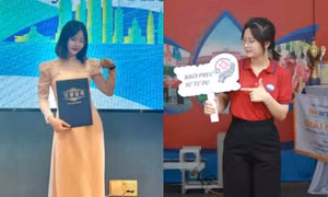 Nữ sinh ngành Kỹ thuật Hóa học Trường Đại học Thuỷ lợi là Đảng viên bật mí bí quyết đạt điểm tuyệt đối