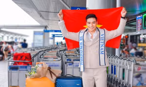 Đạt Kyo lên đường đi Ba Lan thi Nam vương Siêu Quốc Gia 2022