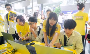 Trải nghiệm nghề designer cùng Arena Multimedia tại Ngày hội tuyển sinh Khối các ngành Khoa học và Công nghệ