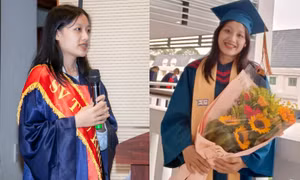 Thủ khoa đầu ra ngành Quản lý Giáo dục: 'Nếu bạn có đủ quyết tâm thì điều ước sẽ thành hiện thực'