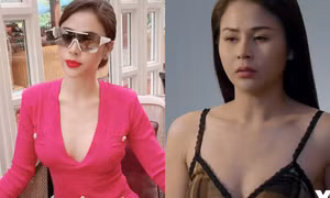 Lương Thu Trang nửa kín nửa hở cực sexy làm đồng nghiệp suýt không nhận ra