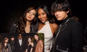 Bộ tứ Đại sứ CELINE hội tụ: V, Lisa khoe visual "bén đứt tay" cạnh "báo đen" Naomi