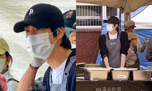 Jin BTS kín đáo tham gia tình nguyện, giúp nạn nhân vụ thảm họa cháy rừng ở Hàn
