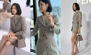 Chỉ cao 1m61, Song Hye Kyo vẫn nổi bật giữa dàn sao Tây nhờ áp dụng 4 cách "hack dáng" này