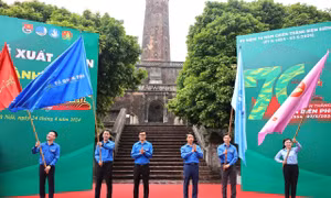 Xuất quân Hành trình đặc biệt 'Điện Biên Phủ - Khát vọng non sông'