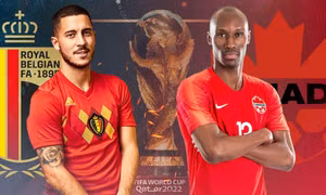 Xem trực tiếp World Cup 2022 Bỉ vs Canada trên kênh nào của VTV? 