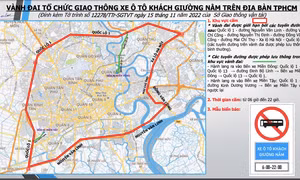 Kiến nghị cấm xe giường nằm vào nội đô TPHCM từ ngày 10/1/2023 
