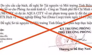 Công an TPHCM truy tìm kẻ phao tin công an yêu cầu cung cấp hồ sơ hai dự án ở Đồng Nai 