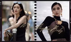 Paris Fashion Week: Cuộc đụng độ "bất phân thắng bại" giữa Angela Baby và Dương Mịch
