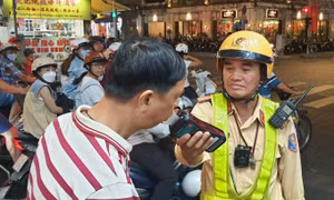 Nam thanh niên vi phạm nồng độ cồn vượt khung vì ‘nể mặt anh em’ 