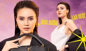 Diện set đồ tưởng kín cổng cao tường, Ninh Dương Lan Ngọc khoe khéo lưng trần gợi cảm