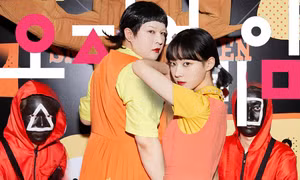 Đại tiệc Halloween nhà SM: Búp bê "Squid Game" Winter (aespa) đọ sức cùng Shindong SUJU