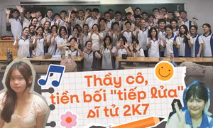 Thầy cô, tiền bối "tiếp lửa" sĩ tử 2K7 trước kỳ thi tốt nghiệp THPT năm 2025