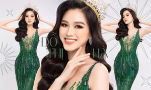 Hoa hậu Đỗ Thị Hà khoe thân hình đồng hồ cát, thần thái chuẩn "beauty queen"