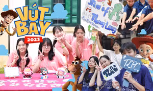 Vút Bay 2023: Chuỗi hoạt động chào tân binh 2K8 của teen THPT Thăng Long (Hà Nội)