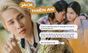 Cộng đồng fan Đom Đóm thông cảm cho Jack sau khi thừa nhận mối quan hệ với Thiên An