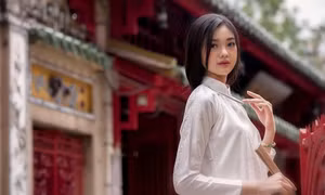 Cận cảnh visual 'nữ sinh chân dài khủng miền Tây' tiềm năng nhất nhì 'Hoa hậu Việt Nam 2022'