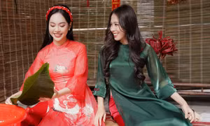 Hai 'nàng Hậu' vượt qua cái rét 10 độ tận tay mang quà đến cho trẻ em vùng cao