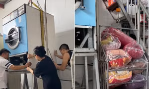 Clip chạy lụt chuyên nghiệp của cô gái Hà Giang nhận 'bão like'