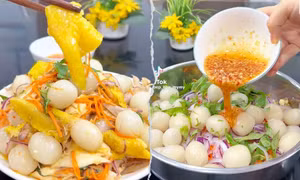 Sau cơn sốt gỏi gà măng cụt non, gỏi gà chôm chôm chính thức nhập cuộc