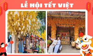 Gen Z du Xuân tại Lễ hội Tết Việt (TP.HCM): Nhiều hoạt động thú vị, đậm bản sắc văn hóa