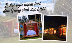 Giáng sinh đặc biệt tại Lễ hội ngủ ngoài trời: Ngủ đón Noel, Gen Z háo hức lên kèo!