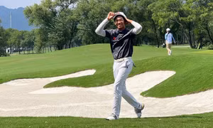 Hai golfer Anh Minh, Khánh Hưng cán đích tốp 30 Asiad 19