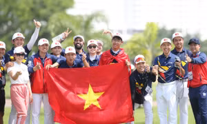 Đội tuyển golf Việt Nam là hạt giống số 1 SEA Games 32 