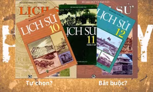 Tranh luận khi Lịch sử trở thành môn học tự chọn trong chương trình giáo dục mới