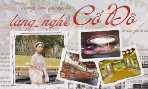 Nữ sinh 2K1 kể chuyện làng nghề Huế bằng đồ án tốt nghiệp "ngôn ngữ nội thất"