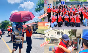 TP.HCM: Rực rỡ sắc màu tình nguyện đồng hành với teen trong kỳ thi vào lớp 10