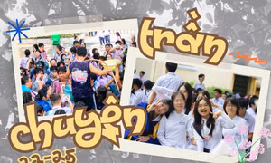 TP.HCM: Teen 2K7 Trần Chuyên rộn ràng hội trại khối đánh dấu cột mốc trưởng thành