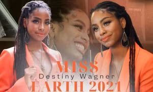 Miss Earth 2021 Destiny Wagner: "Tôi là fan của H'Hen Niê, gặp cô ấy ngỡ như là giấc mơ"