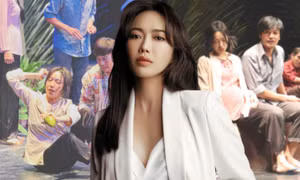 Diệu Nhi trở lại sân khấu kịch sau thời gian vắng bóng, gây xúc động khi mang bụng bầu vượt mặt