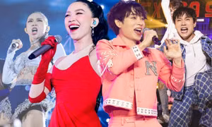 Tóc Tiên - Trúc Nhân: Cặp chị em lúc diễn hết mình, lên hình... hết hồn!