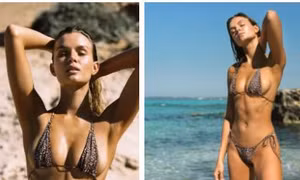 'Thiên thần nội y' Josephine Skriver khoe đường cong gây mê với bikini nhỏ xíu