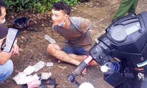 T.T.V bị bắt khi băng rừng