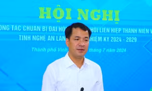 T.Ư Đoàn đánh giá cao công tác chuẩn bị Đại hội Hội LHTN tỉnh Nghệ An lần thứ VII