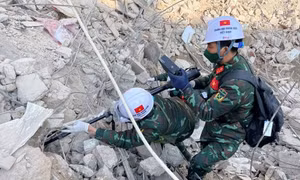 Việt Nam sẵn sàng cử lực lượng tham gia cứu trợ thảm họa động đất tại Myanmar